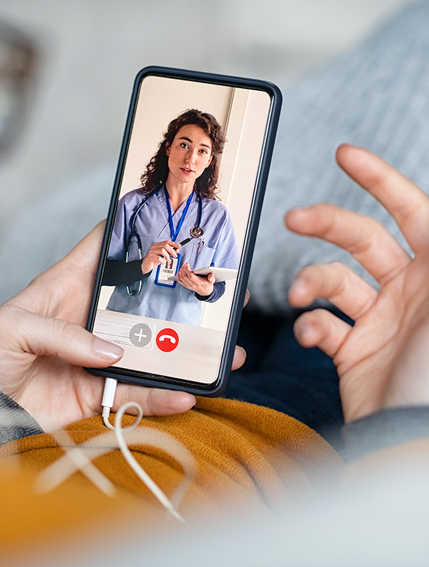 telehealth on phone